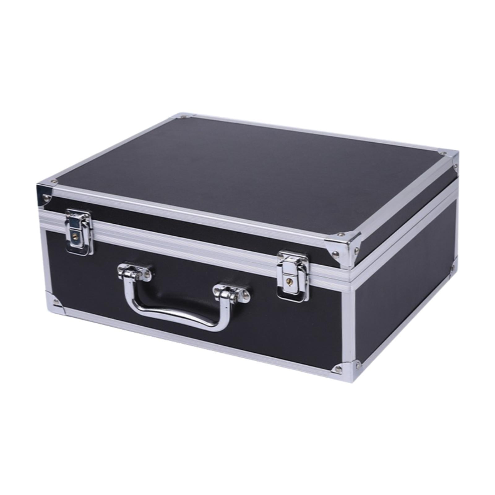 S SERENABLE Aluminum Alloy Case Aluminum Briefcase Tool Box for Instruments Tool Storage