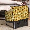 thumbnail image 7 of Sikiie Sunflowers Toaster Covers 2 Slice Dustproof Toaster Cover Bread Machine Cover, Dustproof Cover - 11.4" x 7.5" x 7.9", 7 of 7