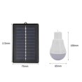 thumbnail image 2 of Solar 5V 15W 300LM Potencia portátil Lámpara exterior Bulbo de consumo de energía baja, 2 of 8