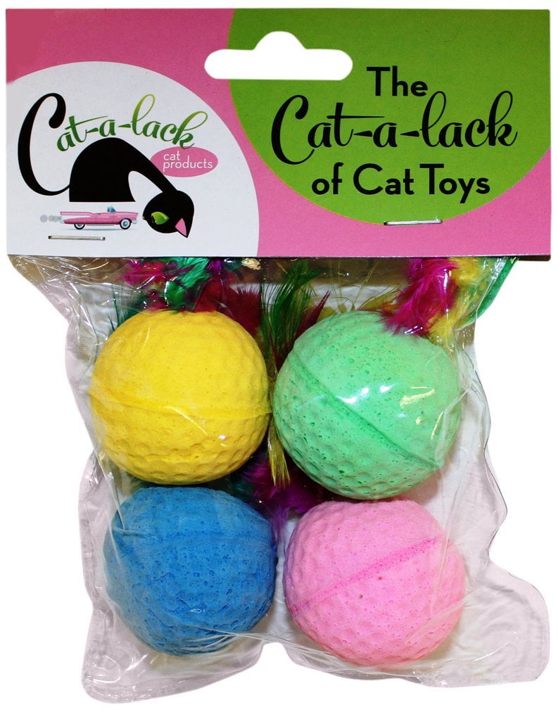 soft sponge balls for cats