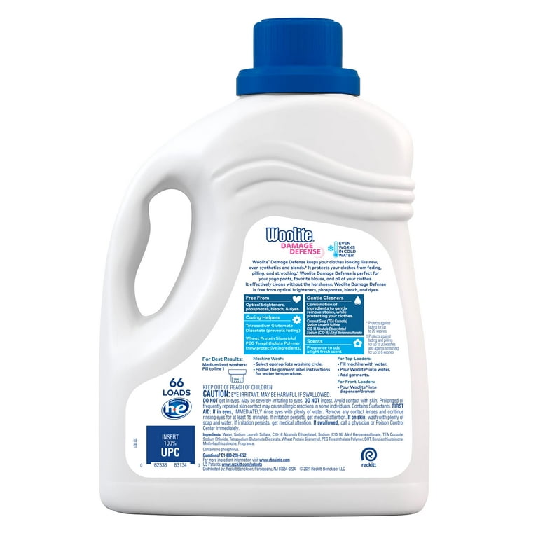 Woolite Damage Defense Liquid Laundry Detergent, 50oz - Kroger