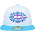 thumbnail image 2 of Men's New Era White Cincinnati Reds 1938 MLB All-Star Game Vice 59FIFTY Fitted Hat, 2 of 5