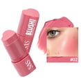 thumbnail image 2 of Waterproof Cream Blush Stick for Cheeks & Lips, Long-Lasting Hydrating Color, Easy Blendable Formula, Natural Brightening Effect, Rose Glow, 4.5g Portable Design, 2 of 8