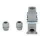 thumbnail image 2 of Kit de Conectores a Tope, 16A 500V Carga Pesada Rectangular Conector Resistente Aleación de Aluminio Fundido Proceso de perforación Impermeable, 2 of 8