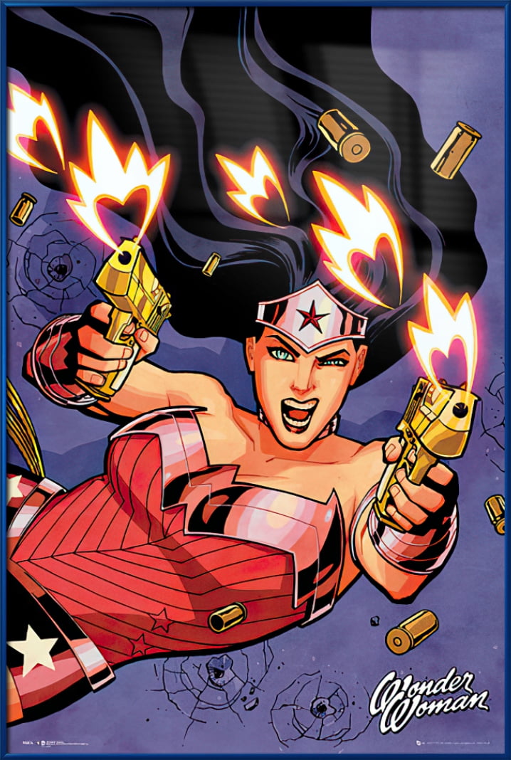 DC COMICS SUPERHERO WONDER WOMAN POSTER PICTURE PRINT Sizes A5 to A0 **NEW**