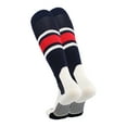 thumbnail image 2 of Baseball Stirrup Socks Pattern E (Navy/White/Scarlet, Medium) - Navy/White/Scarlet,Medium, 2 of 5