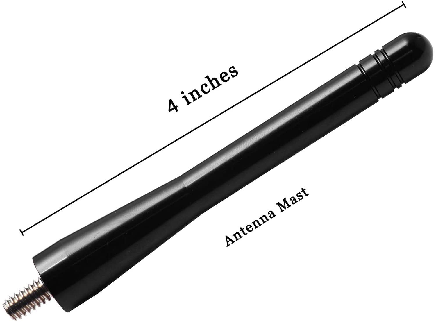 JAPower Replacement Antenna Compatible with MINI Cooper 2001-2018 6.78 inches-Black 