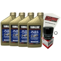 Cyclemax Full Synthetic 10W-40 Oil Change Kit fits 2001-2007 Yamaha YZF600R
