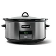 thumbnail image 5 of Crockpot® Programmable 8-Quart Slow Cooker, Black Stainless Collection, 5 of 8