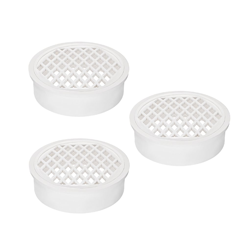 PVC SnapIn Floor Drain,6inch,Drain Cover,Bathroom Sink And Tub Drain