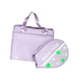 thumbnail image 4 of Bolsa de raqueta de bádminton para fitness, deporte, para mujer y hombre, bolso de tenis multiusos. Púrpura, 4 of 8