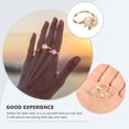 thumbnail image 3 of AURARMLET Anillo De Animal Con Y Ajustable En Color Dorado Para Ocasiones Especiales, 3 of 8