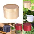 thumbnail image 3 of Billuyoard Latas de té de viaje Caddy de té Teaware de té negro de metal Latas de aluminio Almacenamiento de té Tarro de té Organizador de té Teteras dorado Billuyoard JJ13926-02, 3 of 6