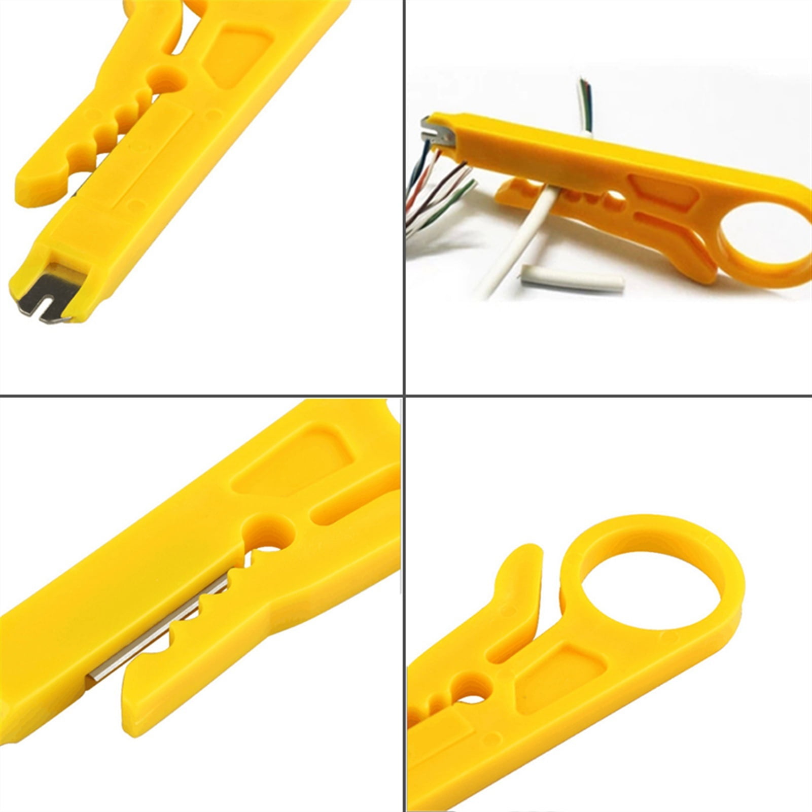 Multi-tool Wire Stripper Crimping Tool Wire Cutters Crimper for Crimping Automatic Stripping Tool Decrustation Pliers Straight ,Durability That Lasts