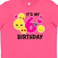 thumbnail image 4 of Inktastic Its My 6th Birthday with Smiling Emoticons Youth T-Shirt, 4 of 5