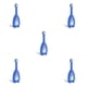thumbnail image 1 of Injueey cepillo de de silicona de mano en forma de u boquilla para niños enteros de doble cara limpieza infantil ancha suministros Azul 5piezas, 1 of 6