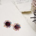 thumbnail image 5 of Aojekbee Kid Summer Sunglasses Cute DIY Flower Shape UV400 Protection Glasses for Boys Girls, 5 of 7