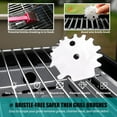 ShYlai BBQ Grill Scraper Stainless Steel Grills Grate Cleaner Portable