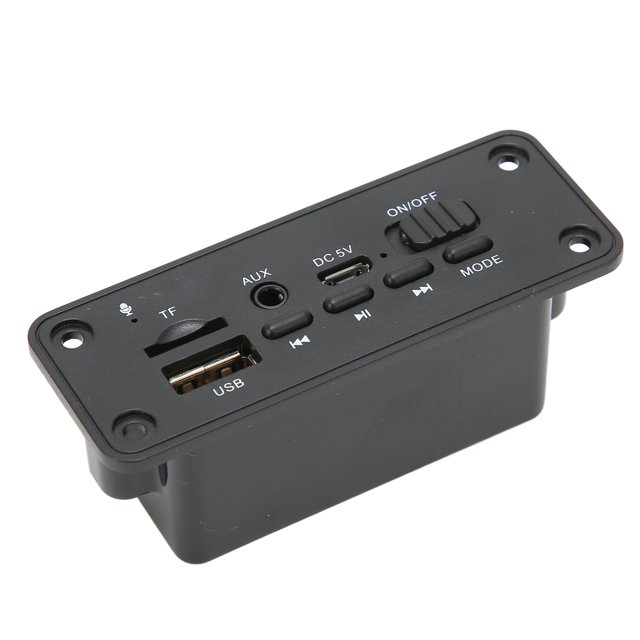 Decoding mp3 tablero de decodificación 2 x 3 w multifuncional 5.0 módulo reproductor para mp3 reproductor negro
