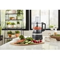 thumbnail image 3 of Restored Premium KitchenAid 7 Cup 3 Speed Pulse Food Processor Chopper, Black Matte (Refurbished), 3 of 3