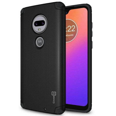 CoverON Motorola Moto G7 / Moto G7 Plus Case, Bios Series Slim Modern Hard Phone Cover with