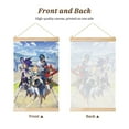 thumbnail image 2 of Genshin Impact Wooden Shaft Hanging Poster Home Decor Poster Wall Art Painting For Living Room Bedroom 12"X18", 2 of 7