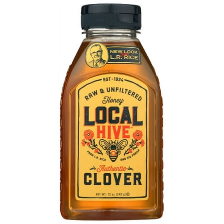 Local Hive Raw & Unfiltered Clover Honey, 12 Oz