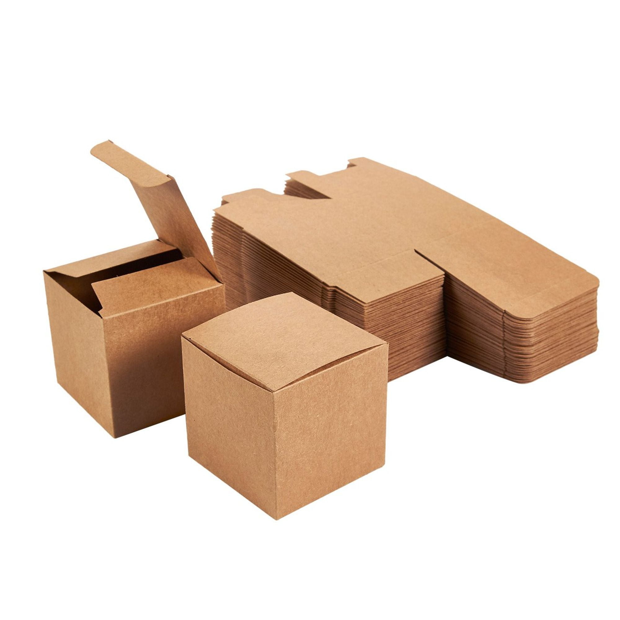 Kraft Gift Boxes 50 Pack Gift Wrapping Brown Paper Boxes With Lids Kraft Gift Boxes 50 Pack Gift Wrapping Brown Paper Boxes With Lids