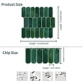 thumbnail image 6 of DEWOO 10-Sheet Upgraded Thicker Peel and Stick Kitchen Backsplash Tiles,Waterproof Self-Adhesive Vinyl Wall Tile Fish Scale Mosaic Design,for Bathroom,Fireplace and RV(Dark Green,12"×12"), 6 of 13