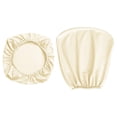 thumbnail image 1 of Funda de oficina dividida Sunnimix Funda de asiento elástica beige, 1 of 7