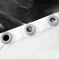 thumbnail image 3 of Erosebridal Horror Lightning Curtains Pack of 2 (38x54), Grey Curtains for Living Room, Thunder Weather 30%-50% Black Out Curtains, Bedroom Curtains Room Decor, 3 of 6