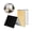 Black/White/Gold, variant on YAHHU 3-in-1 Photography Cardboard Paperboard Folding Reflector Diffuser Board for Still Life Product Food Photo Shooting, Black/White/Gold, 8.3 x 11.4 inches / 21 x 29 cm Small Size