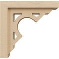 thumbnail image 3 of 3"W x 12"D x 12"H Thin Sheridan Rough Cedar Woodgrain TimberThane Corbel, Primed Tan, 3 of 6