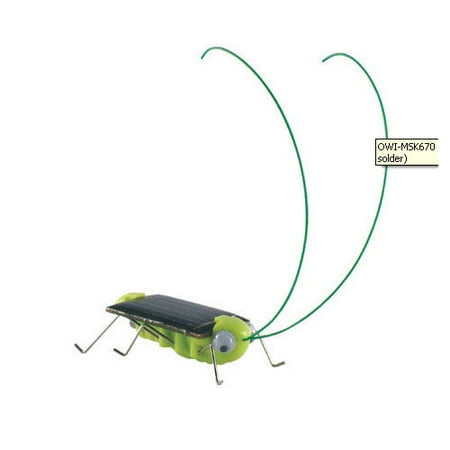 OWI Robots Solar Frightened Grasshopper Kit