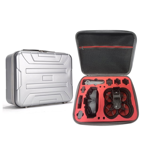 Bewildely Avata Drone EVA bolsa impermeable caso para 2 cajas de almacenamiento a prueba de polvo a prueba de golpes Juguetes
