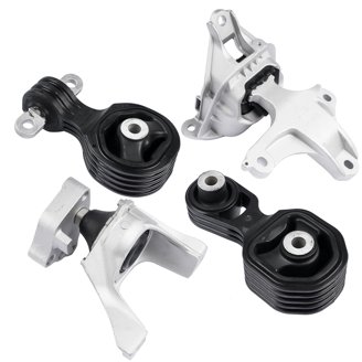 WOPARTS Engine & Transmission Mount Set For 2016-2019 Honda Civic 2.0L Automatic