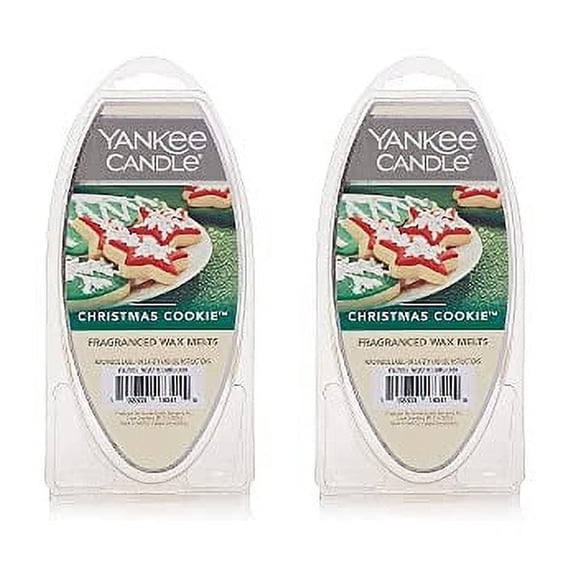 Yankee Candle Set of 2 Fragranced Wax Melts - Christmas Cookie