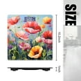 thumbnail image 2 of High Precision Body Weight Scale Smart Bathroom Scales with Large LCD Display(400lbs),Decorative for Bedroom-Vibrant Poppy Flowers In Oil Painting, 2 of 4