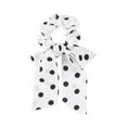 thumbnail image 2 of Happy Date Bow Hair Scrunchies Rabbit Bunny Ear Scrunchies Silk Bow Bowknot Scrunchies Bobbles Elastic Hair Ties Ropes Ponytail Holder Accessories for Women Girls, 2 of 8