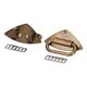 thumbnail image 5 of Hebilla de bolso estable, resistente, duradera, exquisita, hermosa, decorativa, herrajes para bolsos de bricolaje, bolsos, bronce, 5 of 5