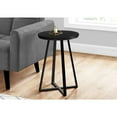 thumbnail image 5 of Accent Table Side Round End Nightstand Lamp Bedroom Metal Black, 5 of 5