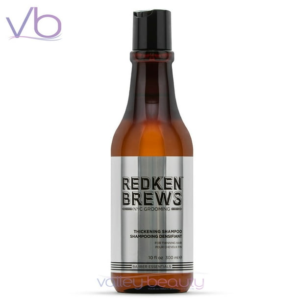 Redken Brews Thickening Shampoo For Men's Thinning Hair, 300ml