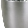 thumbnail image 4 of Better Homes & Gardens Glimmer Shiny Gray Resin Bathroom Trash Can, 1 Each, 4 of 6