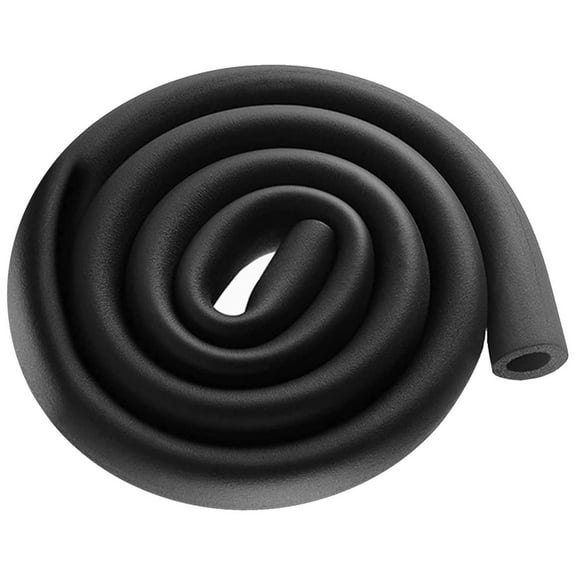 Foam Pipe Insulation,0.24" Foam Tubing,Topboutique Water Pipe Insulation Tube,Pipe Insulation Hollow Foam Hose for Guitar Rack,Utensils,and Roof Rack, etc - 0.24"(0.6mm)ID 0.94(24mm)OD - 6ft