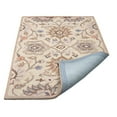 thumbnail image 3 of Rugsotic Carpets Hand Tufted Wool Eco-Friendly Area Rugs - 5'x8', Rectangle, Cream, Modern Contemporary Design, High Pile Handmade Anti Skid Rugs for Living Room, Bed Room (K00714), 3 of 6