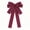 Purple-PP, variant on JJV Christmas Bow for Wreath 7x5 Inch Vintage Wreath Bow Christmas Tree Topper Ornament Bow for Home Outdoor Indoor Party
