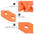 thumbnail image 2 of Llavero decorativo de moda con colgante de herradura de piel sintética en forma de U (naranja), 2 of 7