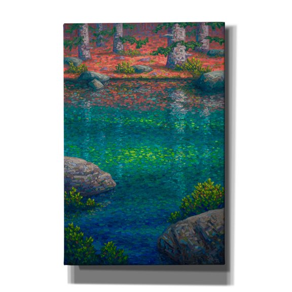 Epic Graffiti 'Afternoon At Grassi Lakes' by Joe Reimer, Canvas Wall Art, 40"x60"