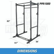 Powerline by Body-Solid PPR1000 - Premium Power Rack
