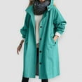 thumbnail image 5 of Elegant Loose Fit Hooded Anorak Coat for Women Comfortable Windbreaker Outdoor Winter Wear, 5 of 5
